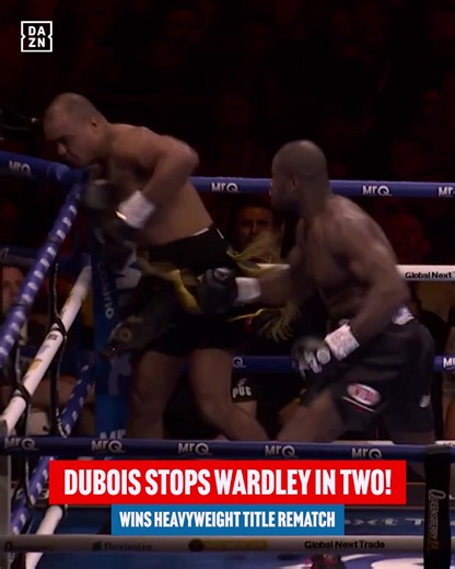 Highlights from #DanielDubois' DEMOLITION of Fabio Wardley in their rematch for the WBO heavyweight title 👊 #Boxing #Knockout