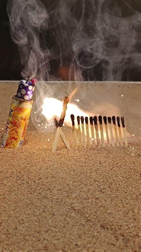 Matchstick Amazing🤩 Experiment Diwali 🧨💥Crackers Testing #experiment #diwali #shorts #trendig #viral