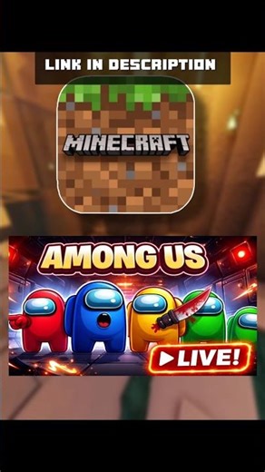 Minecraft And Among Us #minecraft #shorts #trending #amongus