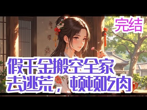 完结《假千金搬空全家去逃荒，顿顿吃肉》 一朝穿越，江晚宁成了那个偷人身份差点被乱棍打死的假千金。 不仅要签断绝关系书，还要逼着为奴。 这还了得！ 江晚宁不干了! 面对即将到来的天灾，果断搬空全家。