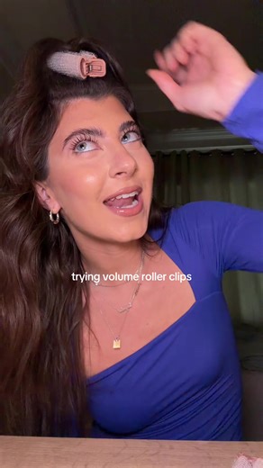 the volume?! easiest hair hack using these Kitsch roller clips #hairvolumehack #hairrollers #kitsch #tiktokshopcreatorpicks @Kitsch