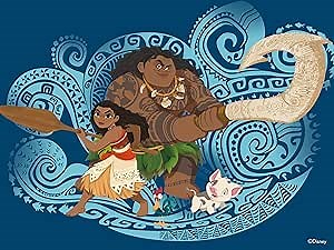 Ceaco - Disney - Moana & Maui - 300 Oversized Piece Jigsaw Puzzle