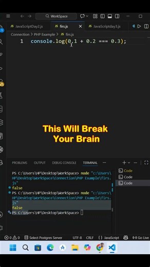 This Will Break Your Brain #coding #javascriptinterview #programming