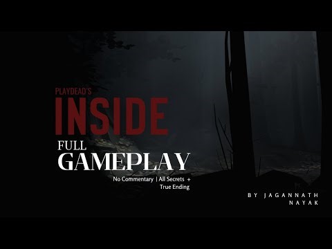 Inside Game 100% Walkthrough 🎮 | No Commentary 🎧 | All Secrets 🗝️ + True Ending 🏆 | 1080p HD