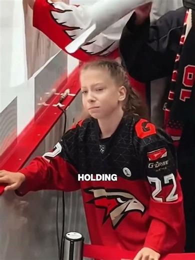 That puck was supposed to be hers!😤🏒#puck #sports #shorts #hockey #hockeyfans #fans