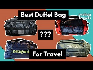 Best Duffel Bag for Travel