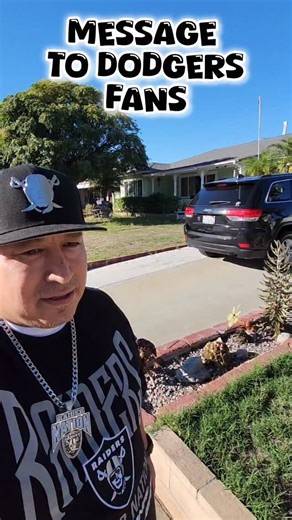 Please don't blame me for the Dodgers losing LMFAO #raidernation #raiders #themcraidershow #lasvegasraiders #raiders4life #raidersfans #comedy | M.c.raider