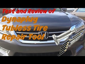 Test and review of the Dynaplug Tubless Tire Repair Tool
