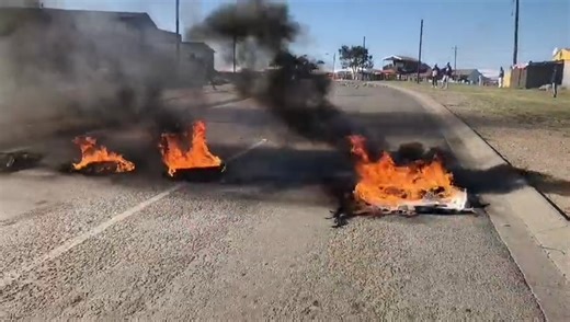 23K views · 131 reactions | WATCH | Pefferville residents protested against power outages on Wednesday morning. Video: RANDELL ROSKRUGE | Daily Dispatch | Facebook