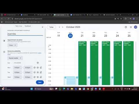 Calendar Management and Appointment Setting Tasks