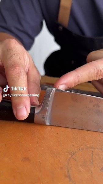 Knife Sharpening: Restoring a Rusty Knife with Bolster Removal