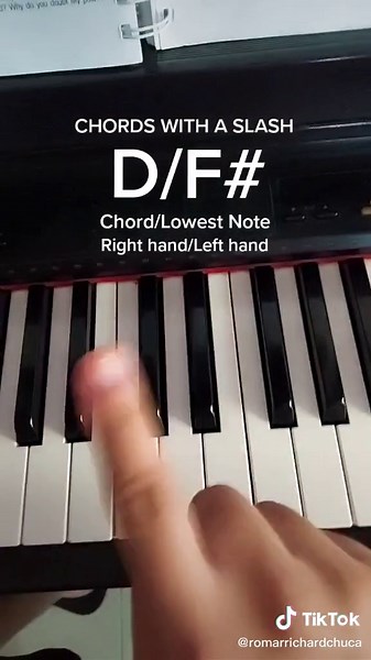 Learn Piano Basics: Chords Over Bass Note Explained