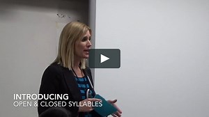 Introducing Open and Closed Syllables