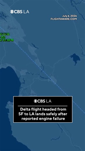 A Delta flight from the Bay Area to Los Angeles was diverted to Fresno Monday after the crew reported an engine issue, the FAA said in a statement. Delta Flight 2725 left from SFO and was headed to LAX, but Delta said crews reported there was an indicator warning of a problem with one of the plane's engines during the flight.