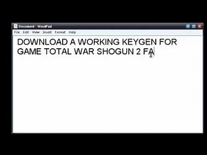 Shogun 2 Total War Product Key Generator