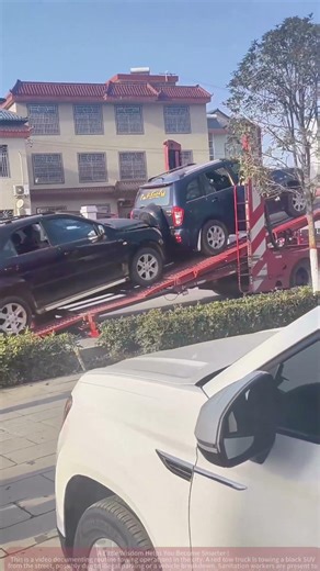 City Daily: Tow Truck Operation, Black SUV Taken Away