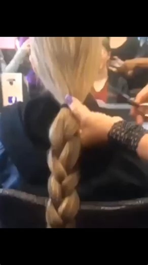Hair ✂️ Hiest on Instagram: "THICK HAIR CHOPPING #LongHairCut #hairtransformation #haircut #headshaving #braidcut #hairmakeover #haircutting"