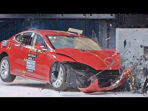 TESLA Model S Crash Test – REALLY Safe??