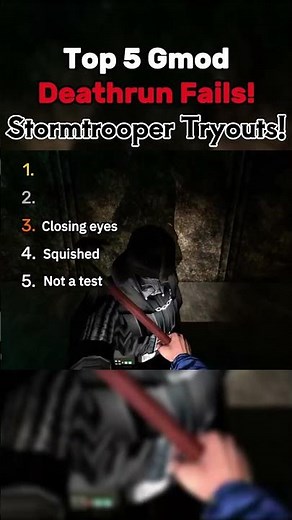 Vanoss Crew Gmod Deathrun Funny Moments! Stormtrooper Tryouts! 🚀 #vanossgaming #funny #gamingshorts