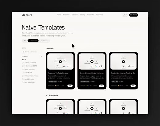 One guy launched a fully autonomous AI video factory for YouTube Shorts, TikTok & Reels and it’s already printing $12,200 per month in pure passive income.He didn’t build it from scratch. He just jumped on @usenaive, grabbed the ClipForge Studios template, and turned it on.Zero manual editing. Zero employees. Zero headaches. Only $49/mo on Naive.Here’s how the money printer works:> Pick a niche in 5 minutes -> Naive instantly assembles 4 full-time AI agents.> They scan long-form videos 24/7 and 