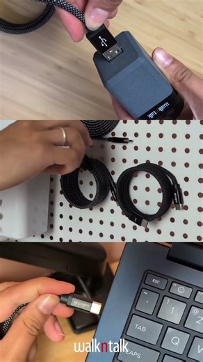 Meet the cable that actually stays neat - Ultra Magnetic Charging Cable