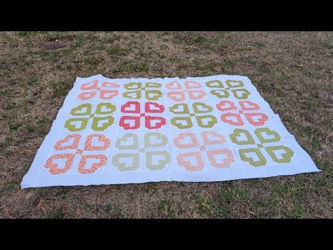 Lets make the Clover Quilt from Fat Quarters By the Dozen