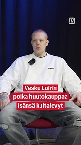 Ukko Loiri myy isänsä Vesa-Matti Loirin kultalevyjä. Syynä ei ole pelkästään raha, vaan Loiri kertoo, että ei halua leveillä isänsä saavutuksilla. Video: Minni Karttunen #ukkoloiri #vesamattiloiri #veskuloiri #iltasanomat #viihdeuutiset | Ilta-Sanomat