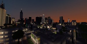 Minecraft Map - Los Angeles Preview #2 Minecraft Map