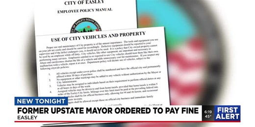 Former Easley mayor ordered to pay SC Ethics Commission