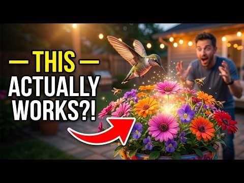 7 Best Plants That Attract Hummingbirds Instantly 🐦🌺 (Perfect for Pots!)