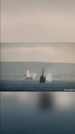 🇦🇷 Video inédito de Ataques aéreos en Malvinas, Aviones A-4 atacan buques ingleses! 1982 💥