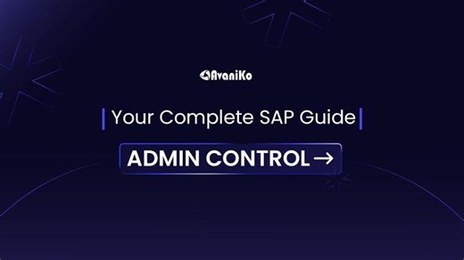 SAP Business One Admin Control – Mastering User System Management | Avaniko Technologies
