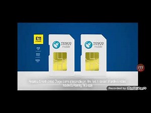 £11 & £15 SIMO | Tesco Mobile | Advert