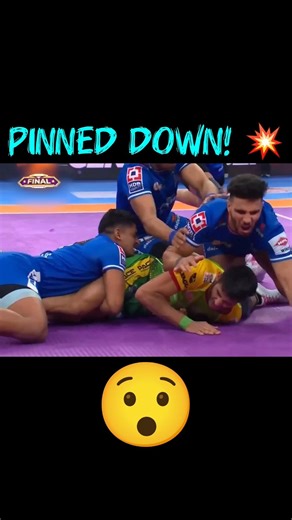 PINNED DOWN! 😱 | Men’s Kabaddi Brutal Defence Moment