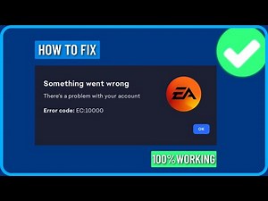 How to Fix EA App Error Code EC 10000