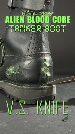 Alien Blood Core Tanker Boot: Scars and Style