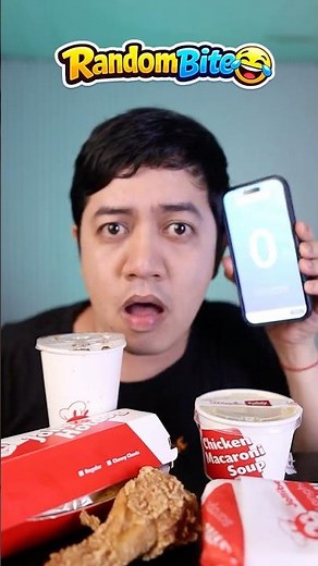 Random bites from Jollibee… worst mistake 😭🔥Would you try this??
