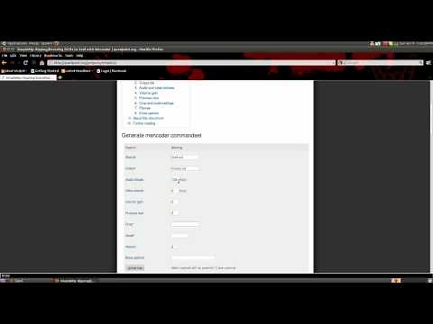 Linux Tutorial: Convert to x264 using Mencoder