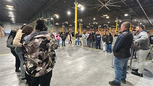 Business tour immerses high school seniors in careers