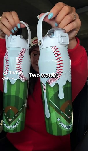 Baseball drip is finally here! ⚾️ #baseball #waterbottle #frostbuddy #tiktokshopcreatorpicks #tiktokshopspringglowup