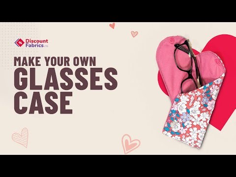 How To Sew Eyeglass Cases | Beginner Tutorial | FREE Pattern