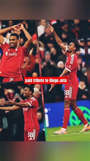 “Gravenberch’s Shark Celebration Tribute to Diogo Jota 🦈”