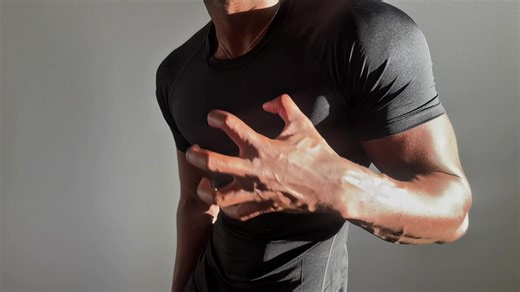 #gymtok #waist #bicep #veins #compressionshirt | Compression Shirt