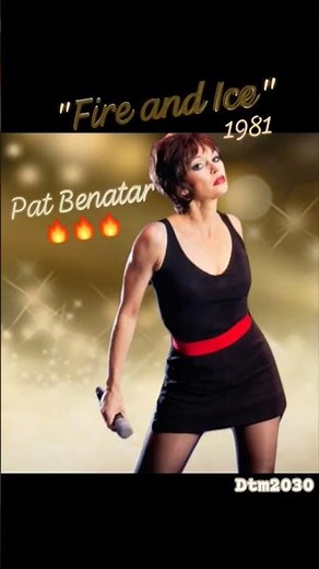 "Fire and Ice"Pat Benatar ‧ 1981 #womeninrock #80smusic