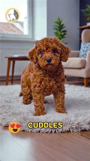 Rosy is an adorable F1b Cavapoo with a beautiful red coat and a personality that instantly captures