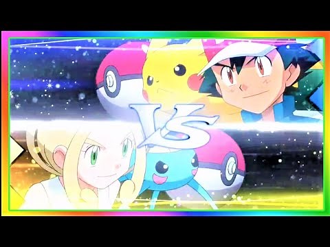 Pokemon XY The Series:Ash Vs Gym Leader Viola Full Battle Rematch (English)