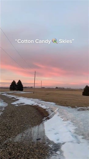Beautiful Pink Sky At Sunset#sunset #pinksly #clouds #landscape