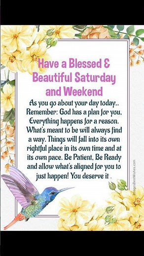 Saturday Blessings and Prayers 🙏🌟 Inspirational Quotes #saturdayvibes