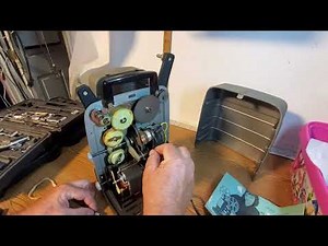 Easy Fix to Bell & Howell projector that is not rotating