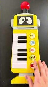 2009 Yo Gabba Gabba Plex Keytar Keyboard Spin Master Working! Muno Fufa Broby